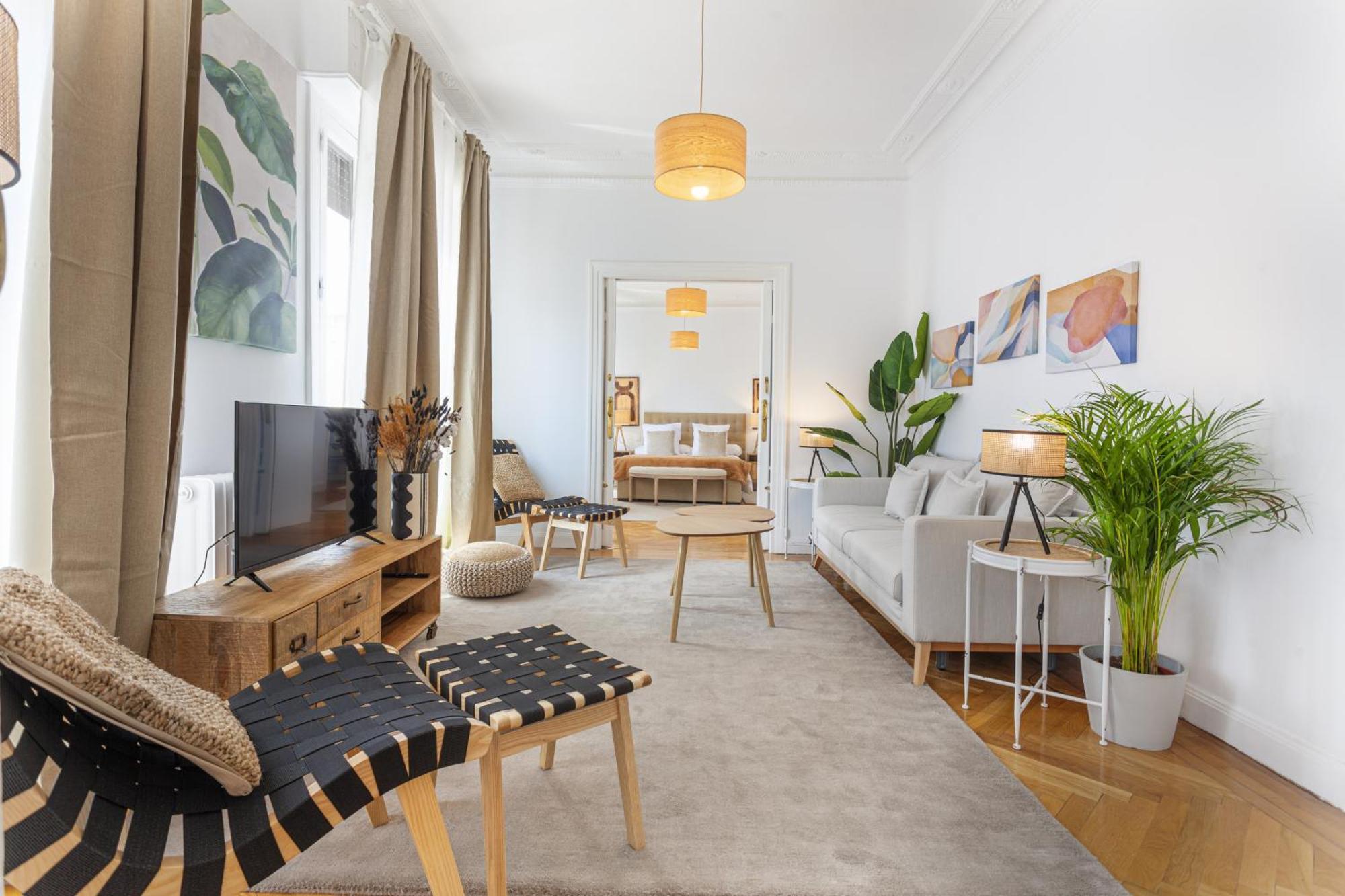 Apartamento Santa Ana Place En Madrid Luaran gambar